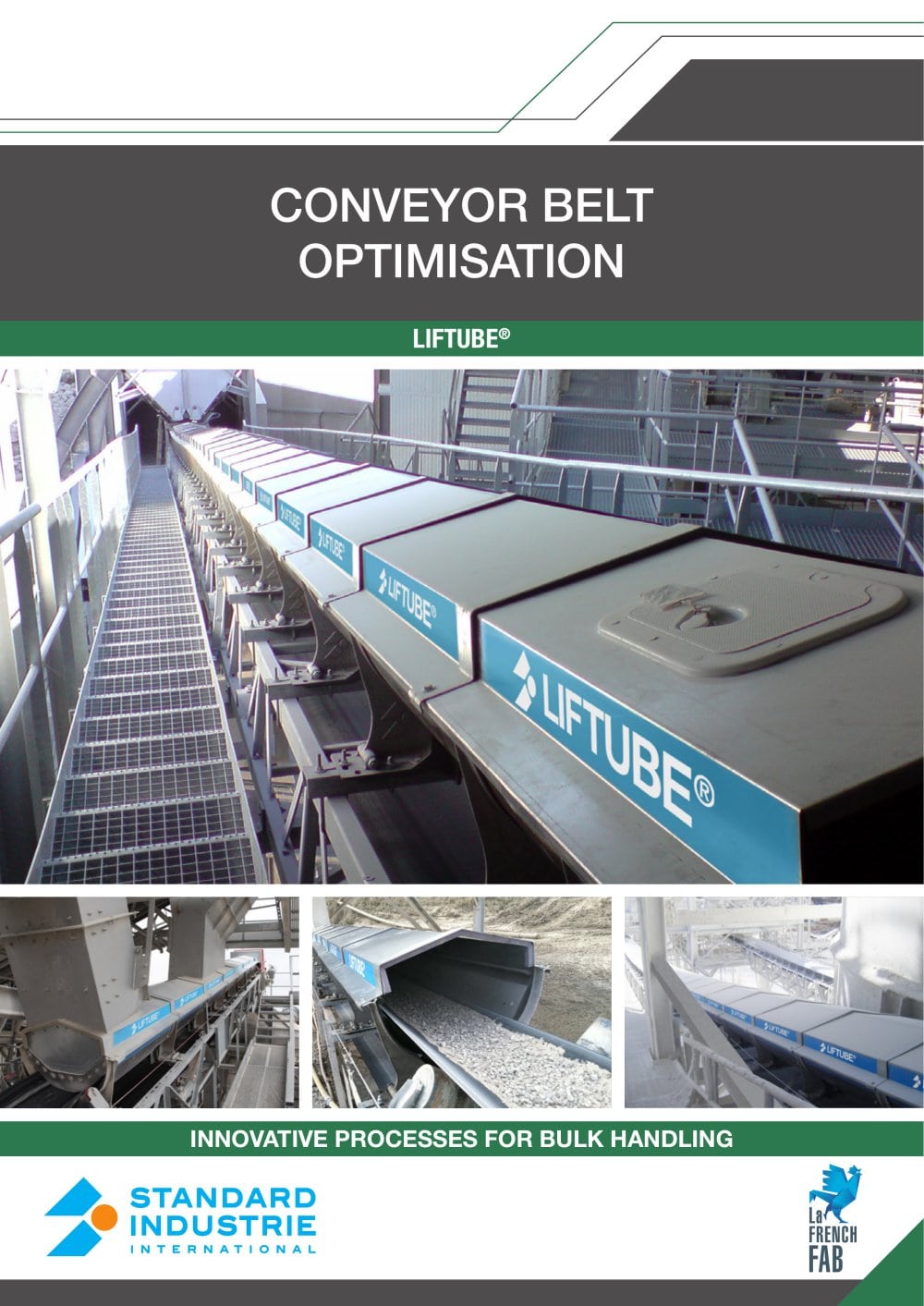 Conveyor belt LIFTUBE&reg; - STANDARD INDUSTRIE
