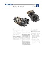 multi flow piston hydraulic pump 