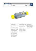 suction oil filter 