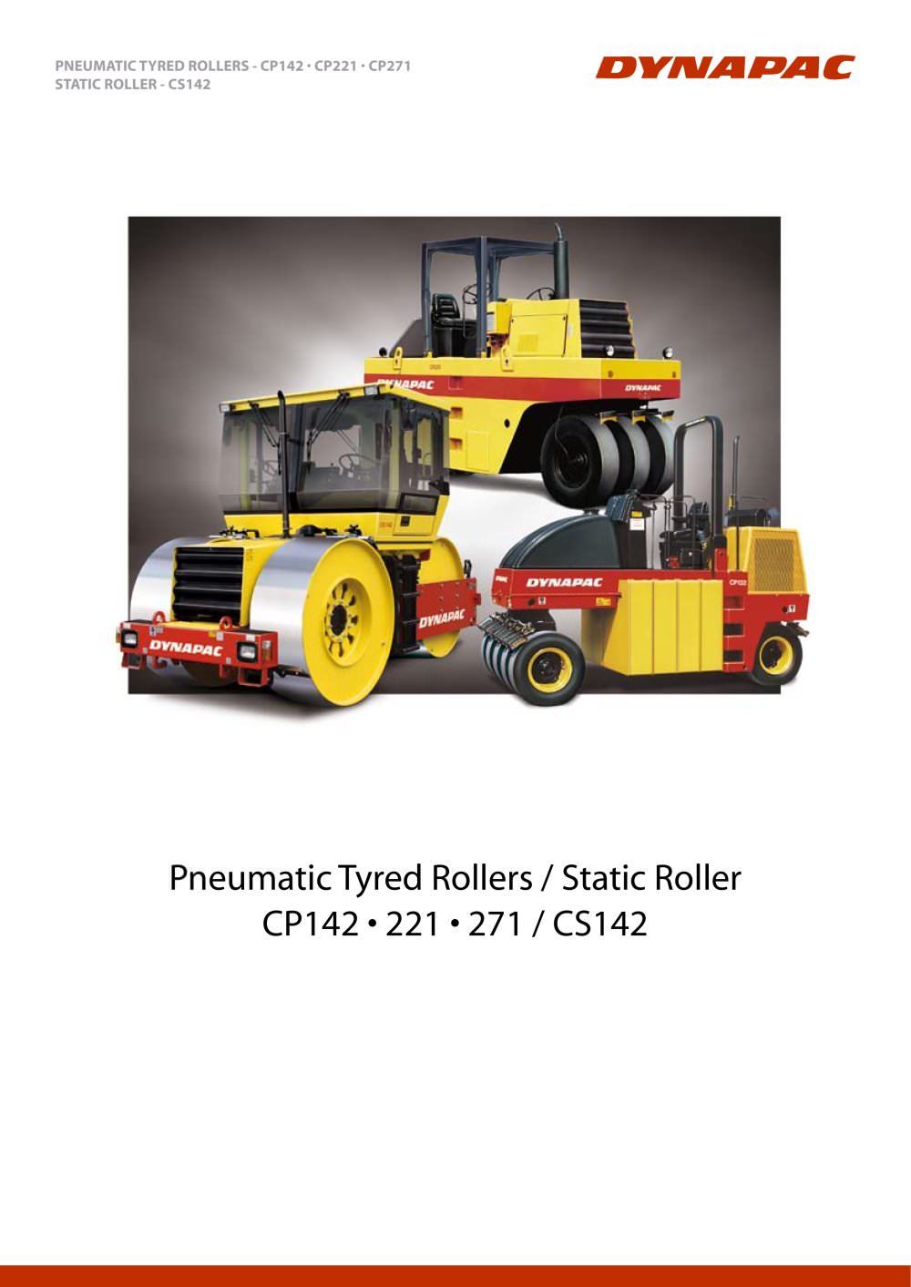 pneumatic tired roller - Dynapac AB