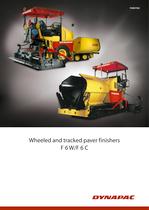 wheeled asphalt paver