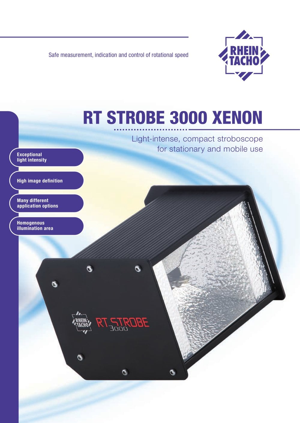 RT STROBE 3000 - Rheintacho Messtechnik