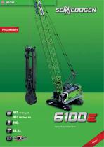 crane line 6100 HD - HD Crawler Crane