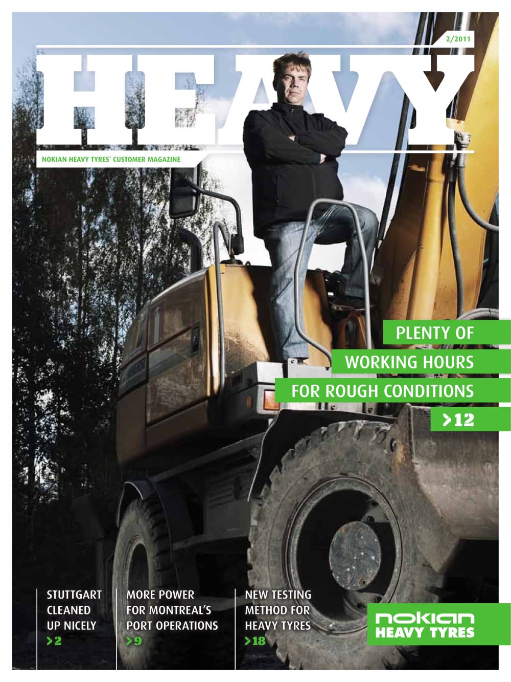 Heavy Magazine 2/2011 - Nokian Heavy Tyres