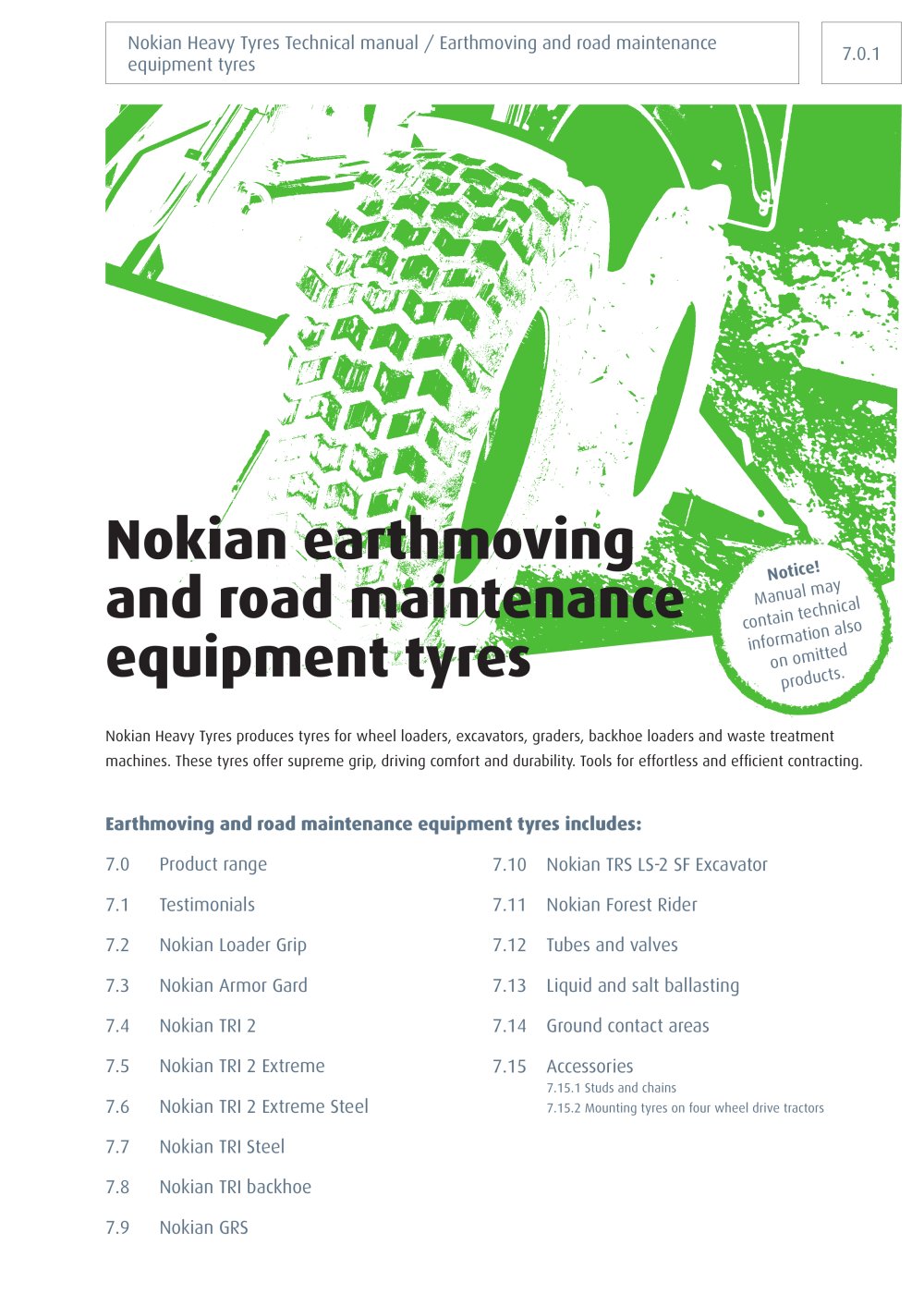 NHT Technical Manual 07 Earthmoving - Nokian Heavy Tyres