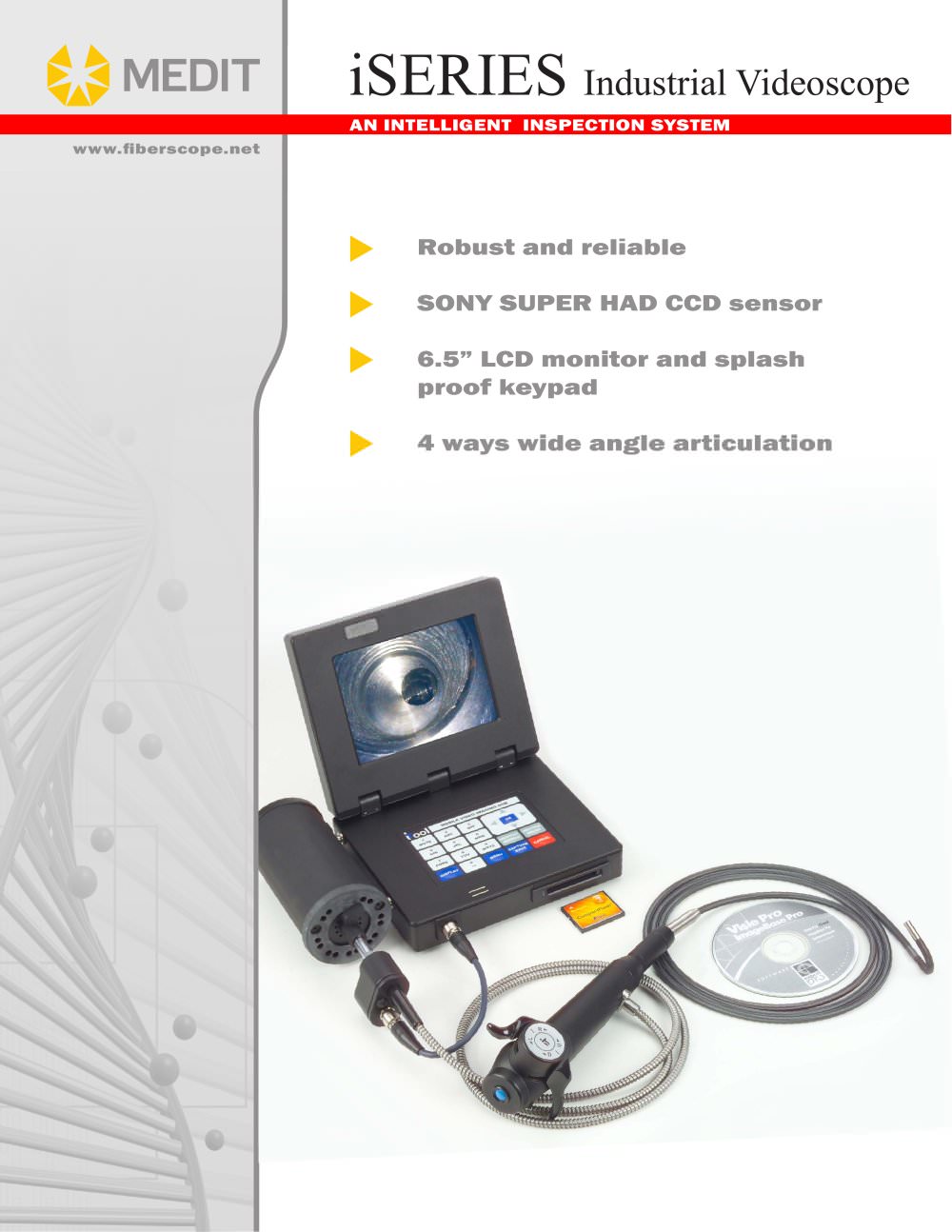 ISeries Industrial Heavy Duty Videoscope (Borescope) - Medit Inc