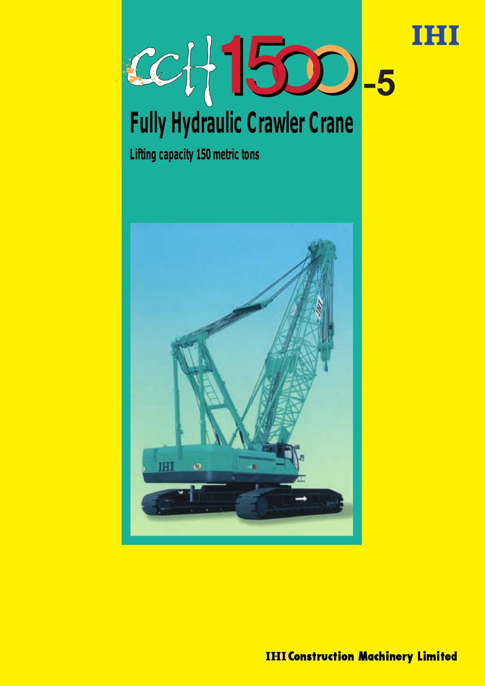 Crawler Crane CCH1500-5 - 1 / 32 Pages