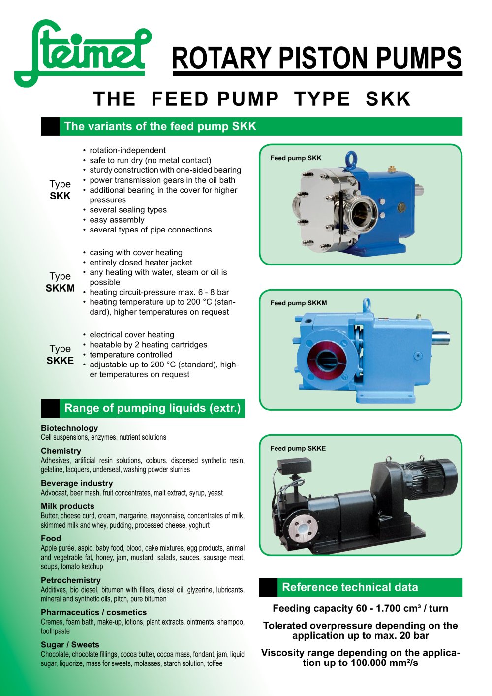 SKK pump - Steimel