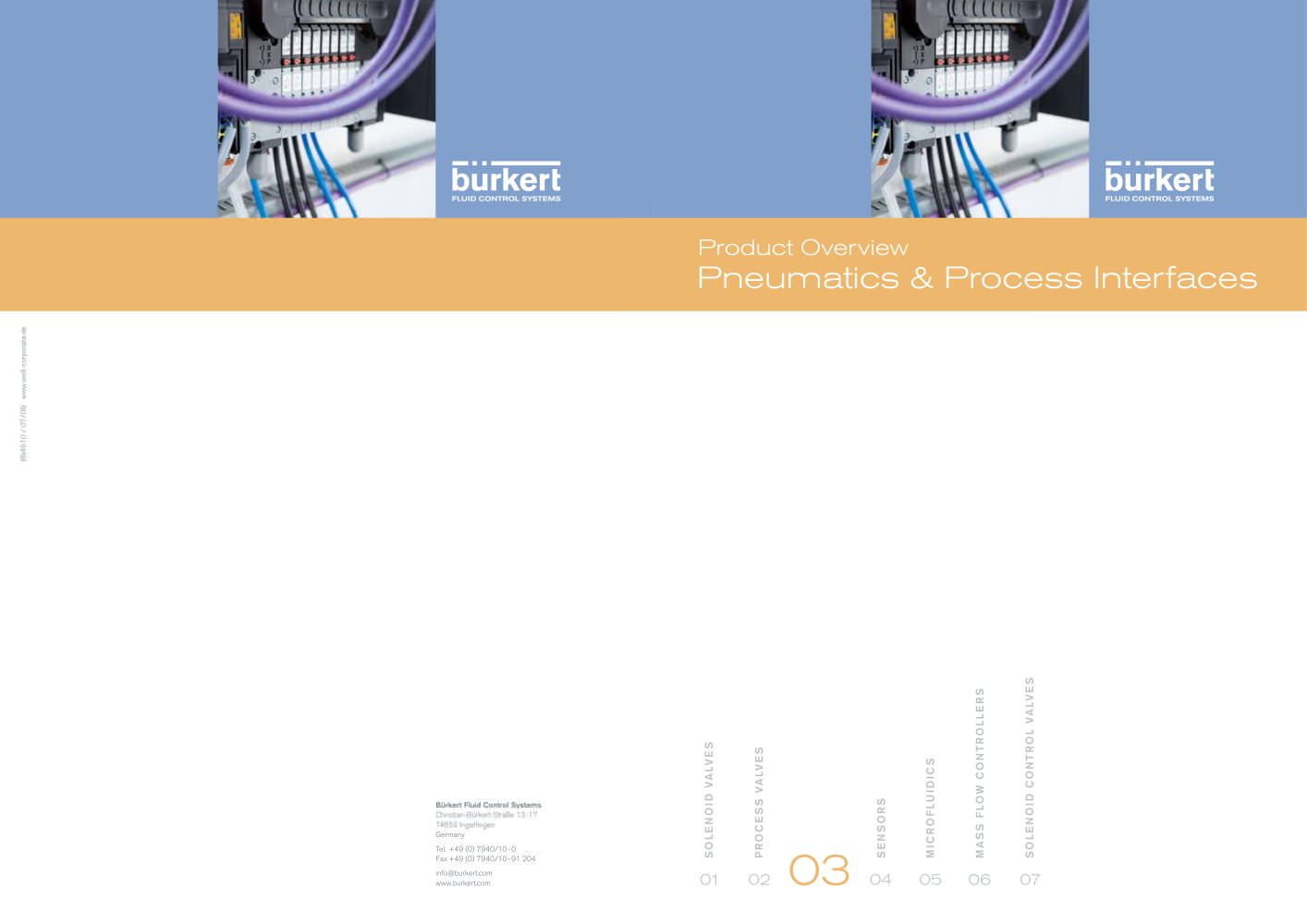 Product Overview Pneumatics - BURKERT FLUID CONTROL SYSTEMS