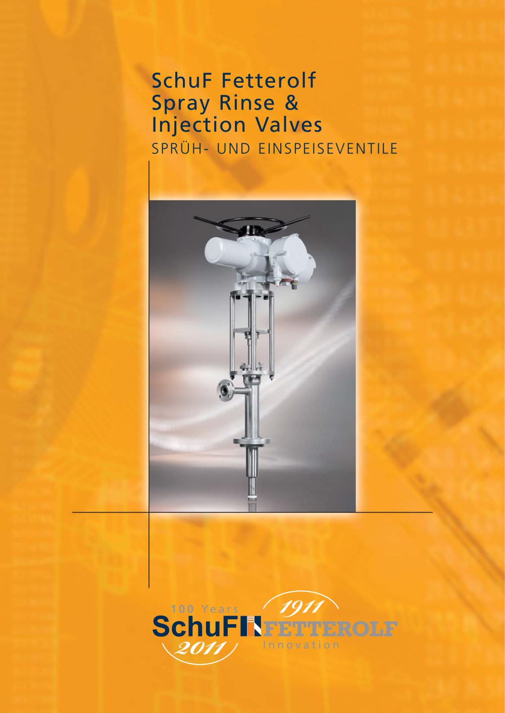 Spray Rinse and Injection valves - SchuF Fetterolf