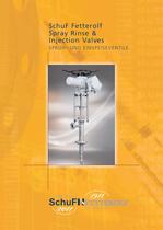 Spray Rinse and Injection valves