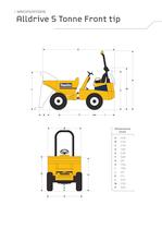 5 tonne front tip