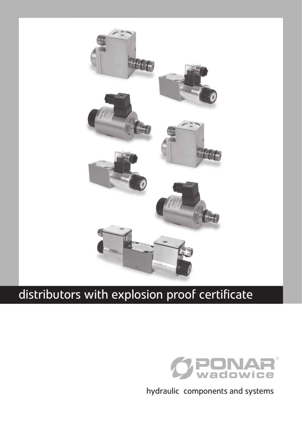 Distributors with explosion proof certificate - PONAR S.A.