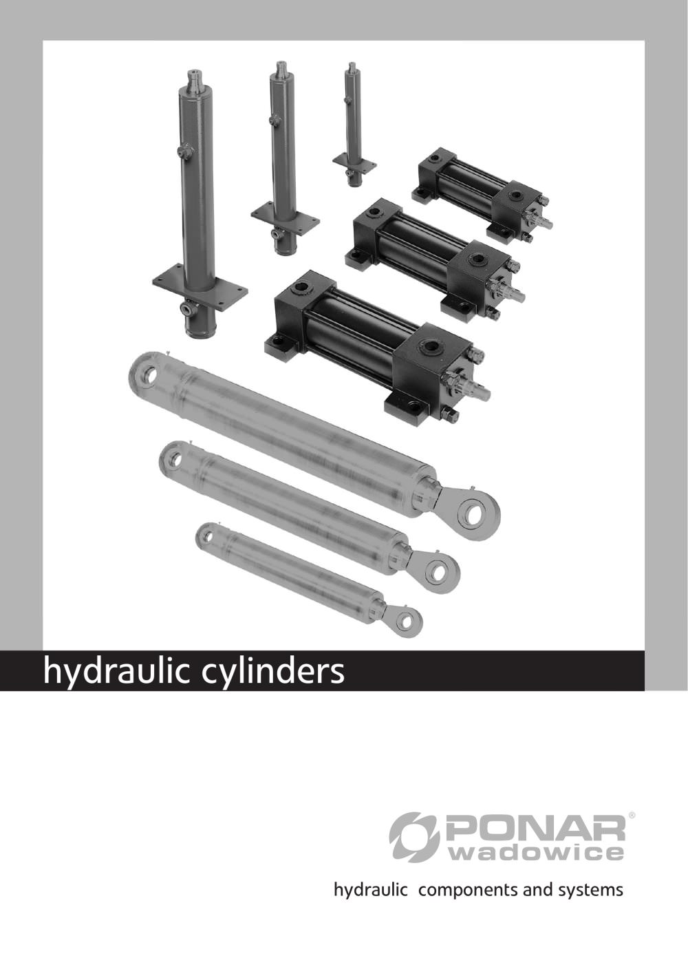 Hydraulic Cylinders - PONAR S.A.