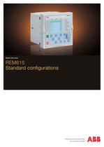 REM615 Standard configurations brochure