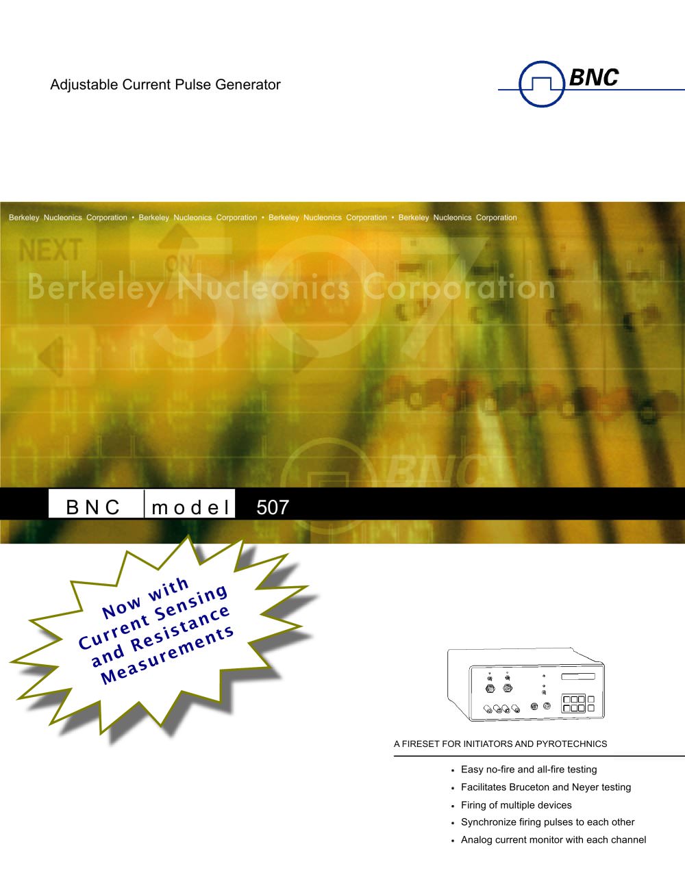 Model 507 Current Pulse Generator - BNC