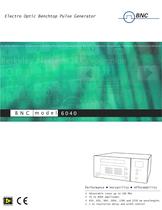 Model 6040 Electrical or Optical outputs