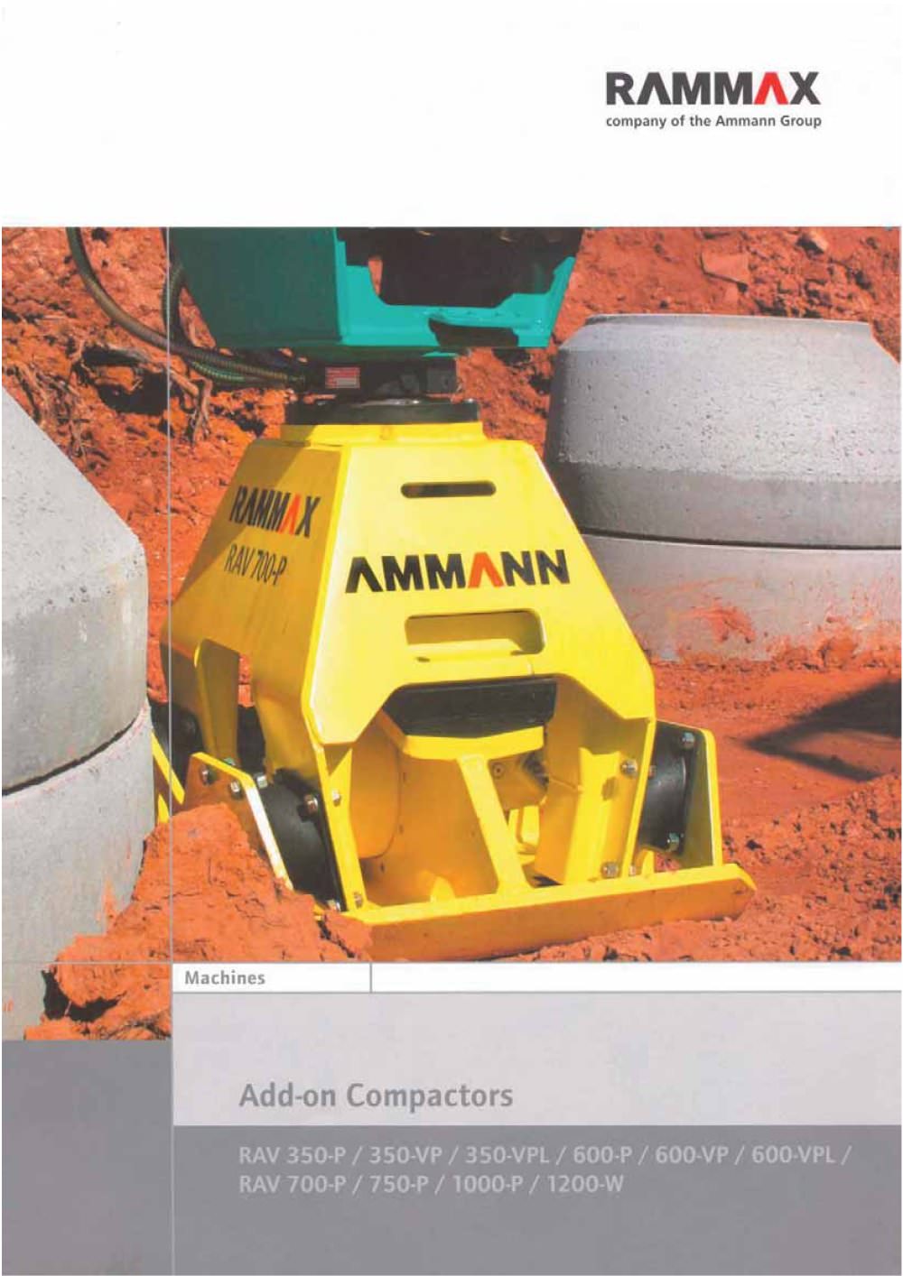 Add-on plate compactor - Ammann