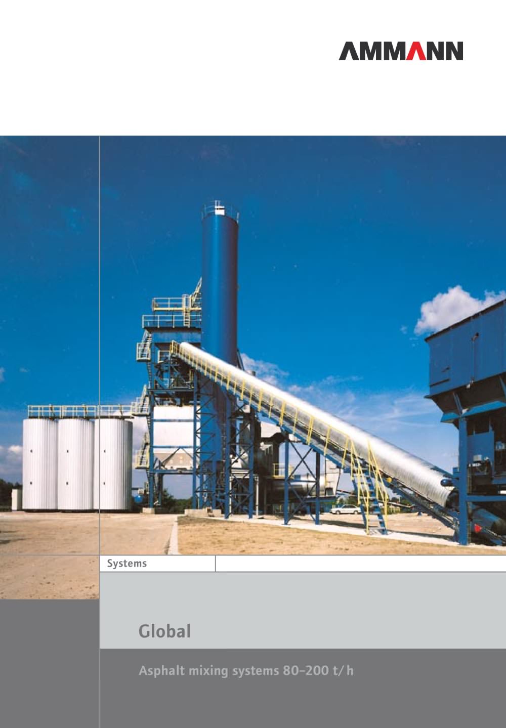 Asphalt mixing systems 80�200 t/h - Ammann