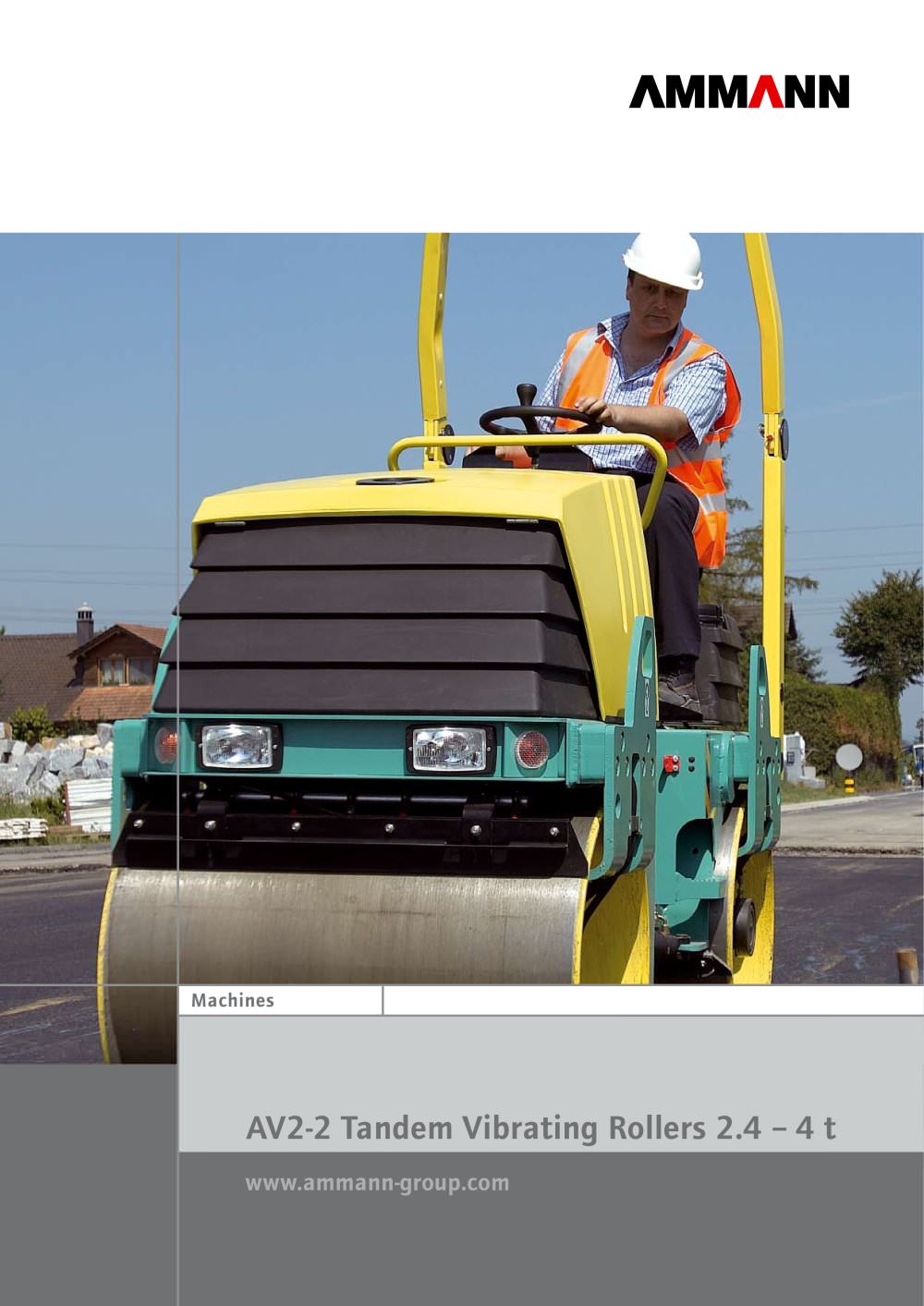 AV2-2 Tandem Vibrating Rollers 2.4 � 4 t - Ammann
