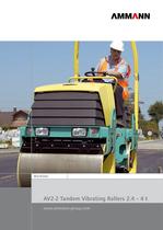 AV2-2 Tandem Vibrating Rollers 2.4 � 4 t