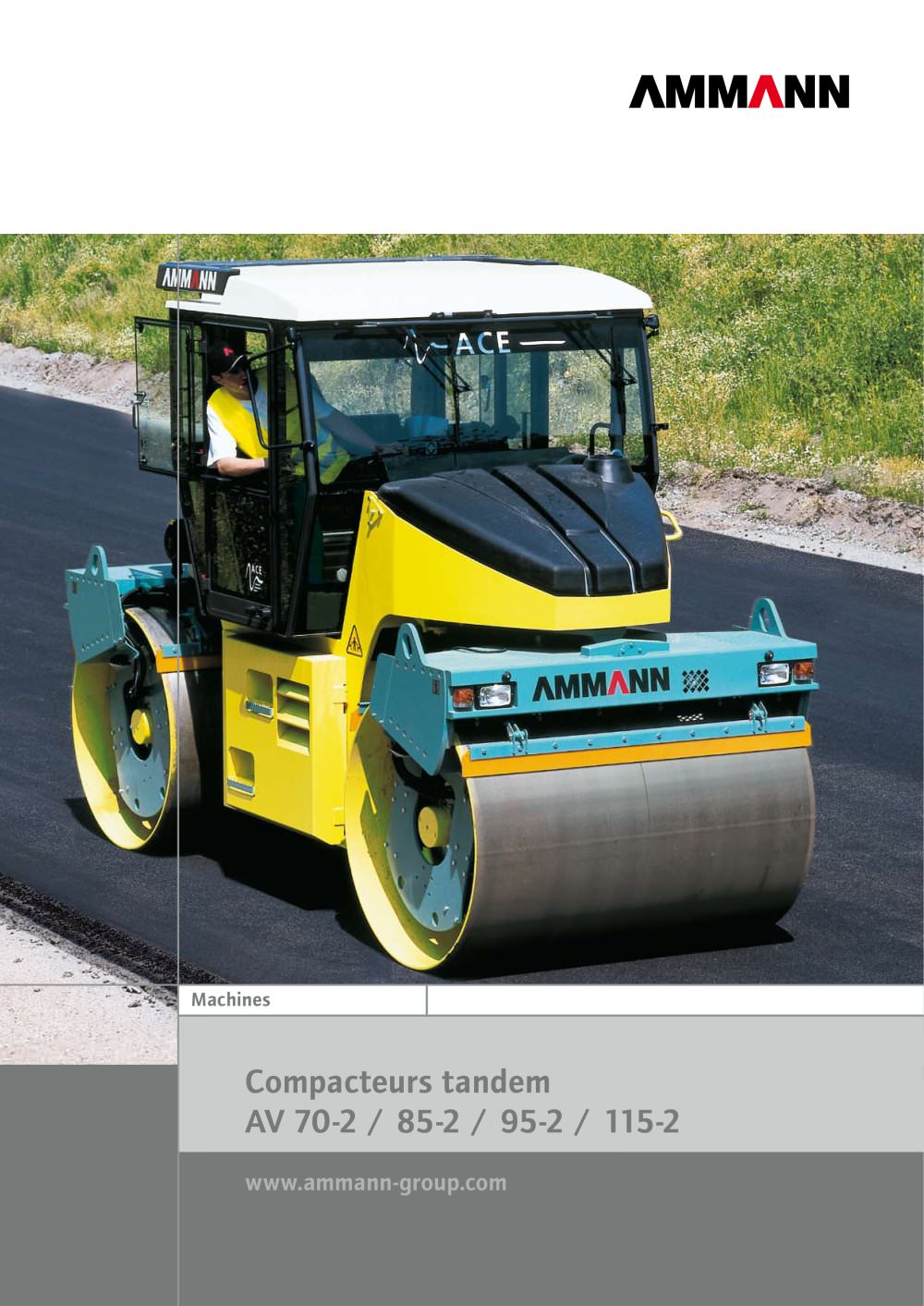 Compacteur tandem 7-11.5t - Ammann