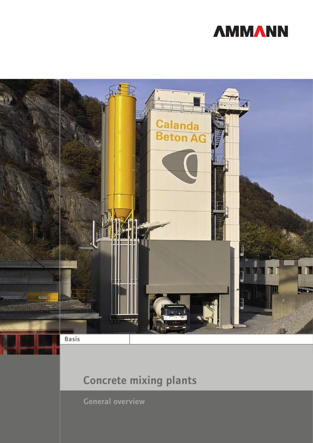 Concrete Mixing Plants - Ammann