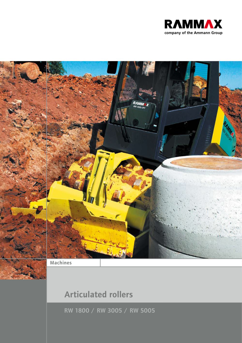 Single-drum rollers, 1.8 to 5 t - Ammann