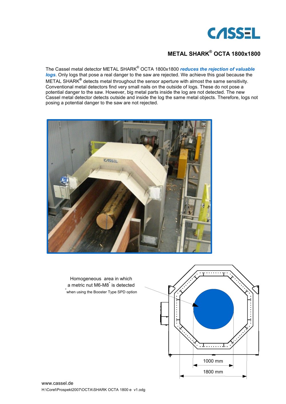 METAL SHARK OCTA Product Catalogue - Cassel Messtechnik