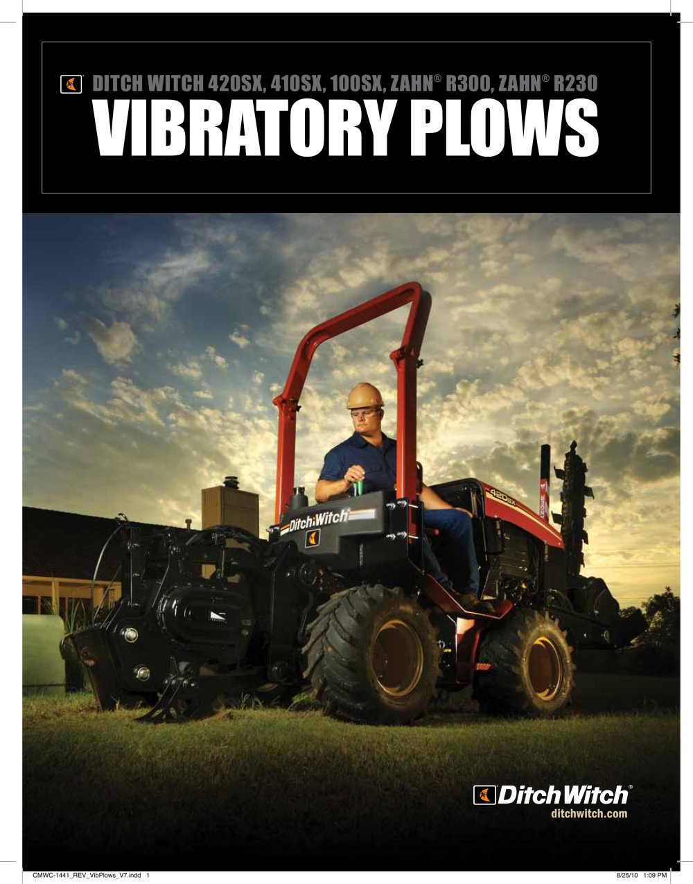 VIBRATORY PLOWS - The Charles Machine Works, Inc