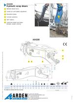 Hydraulic scrap shears