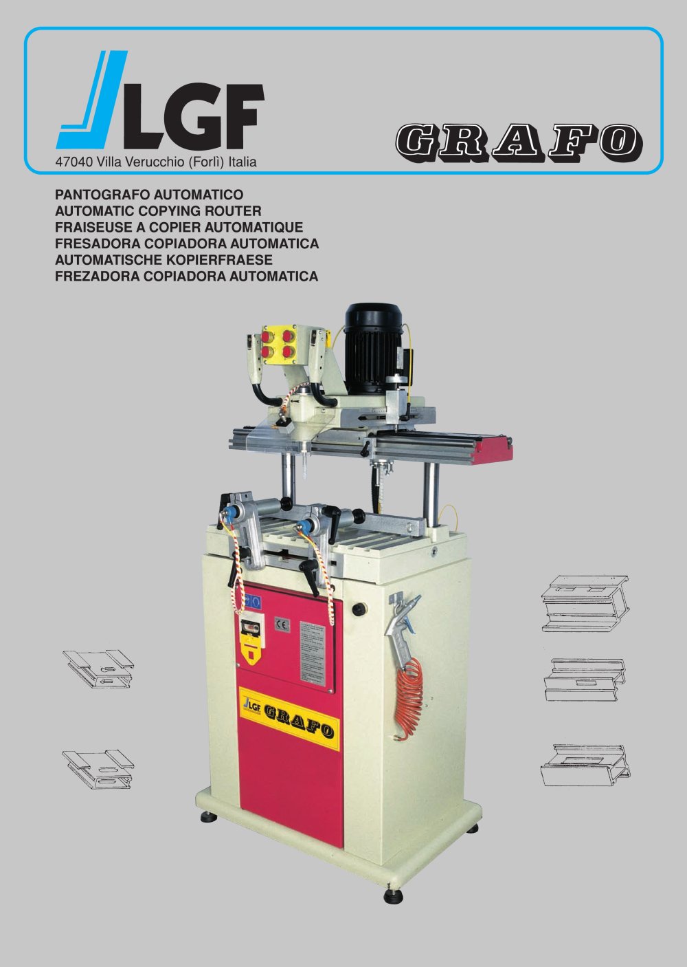 AUTOMATIC COPYING ROUTER - LGF