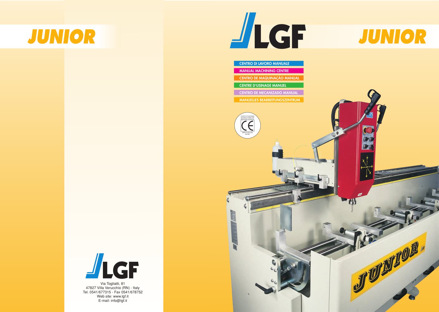 MANUAL MACHINING CENTRE - LGF