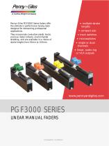 PGF3000 Series Linear Manual Faders