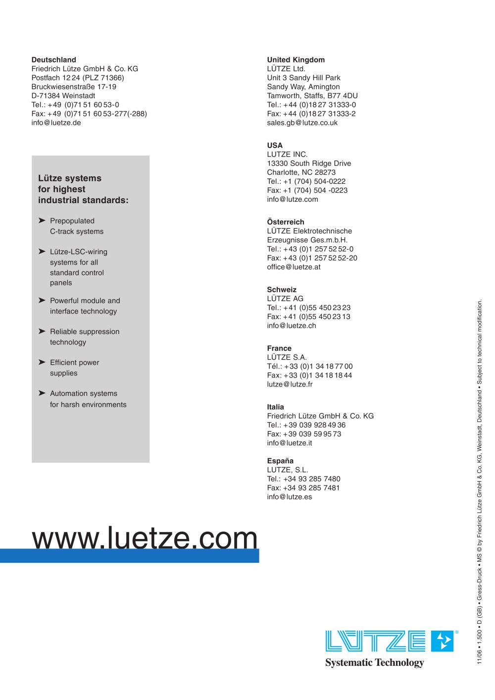 L&Uuml;TZE - 80612