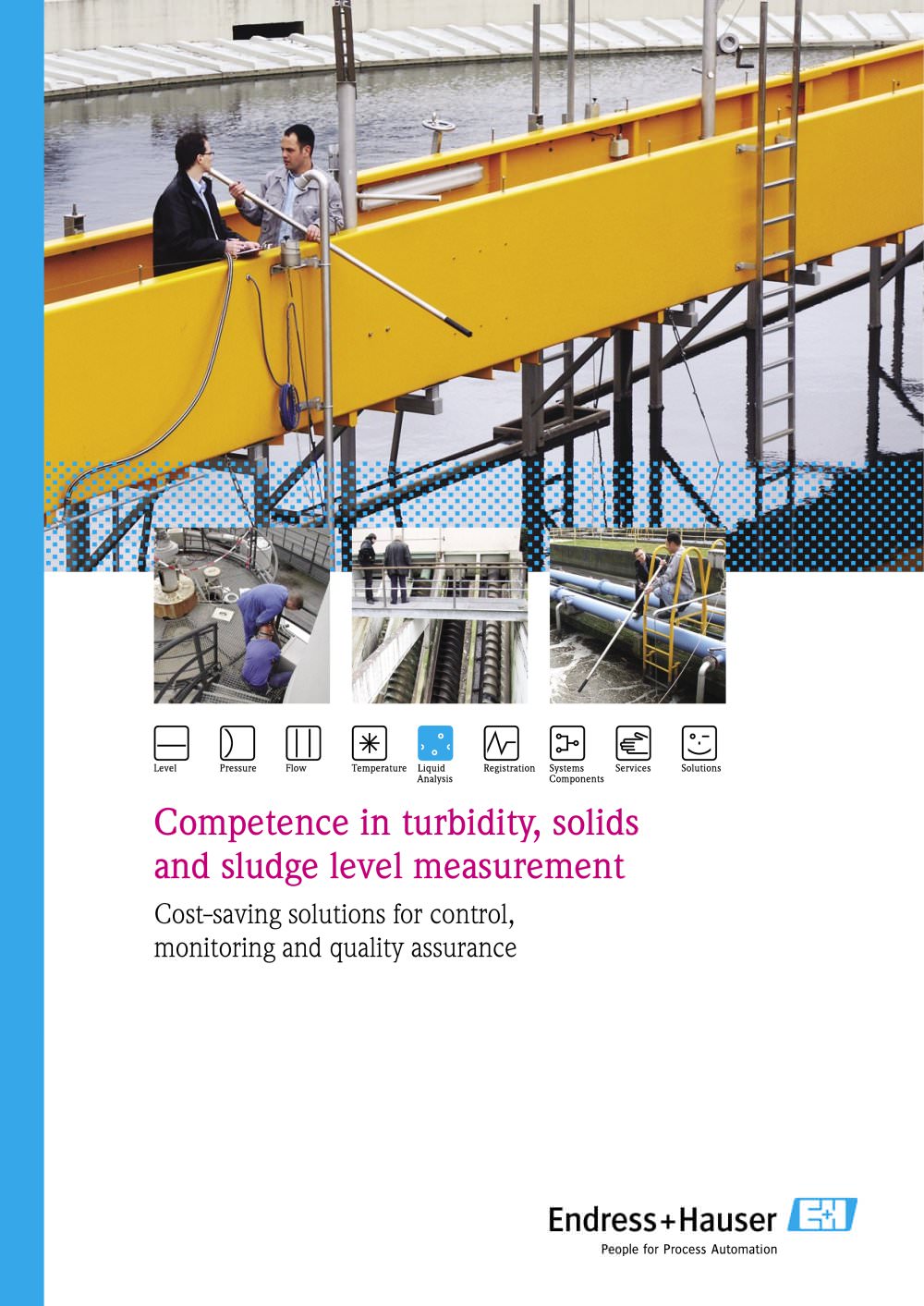 Competence in turbidity, solids and sludge level measurement - ENDRESS HAUSER