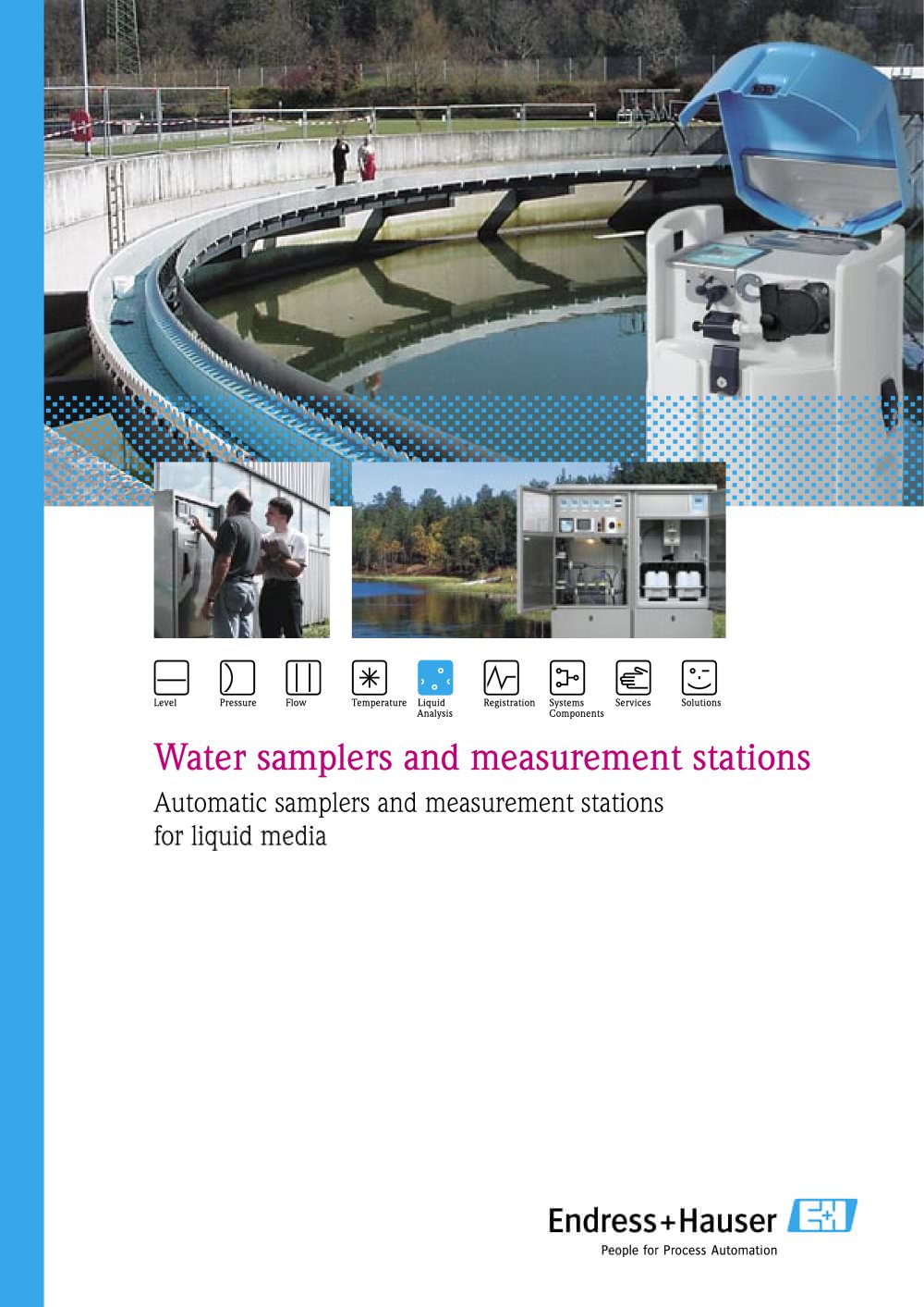 lds of activities FA water samplers and measurement stations - ENDRESS HAUSER