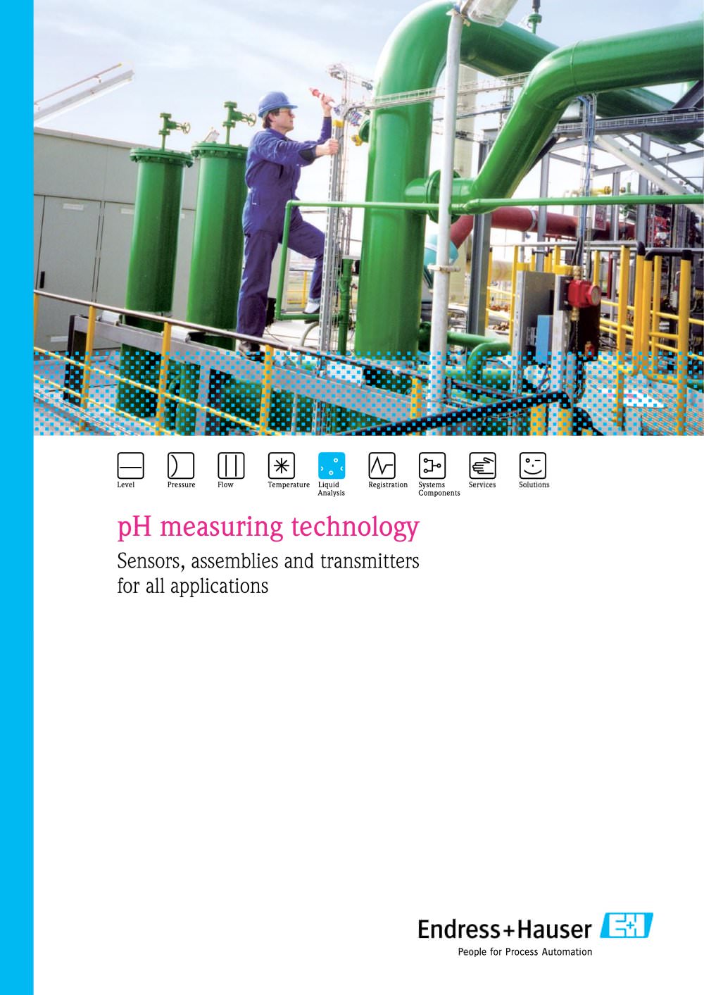 pH measuring technology, Sensors, assemblies and transmitters for all applications - ENDRESS HAUSER