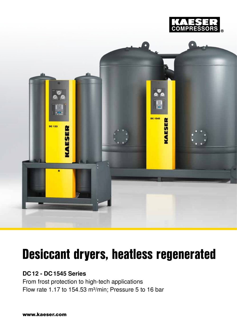 Desiccant dryers DC series - 1 / 7 Pages