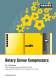 Rotary screw compressor general catalogue