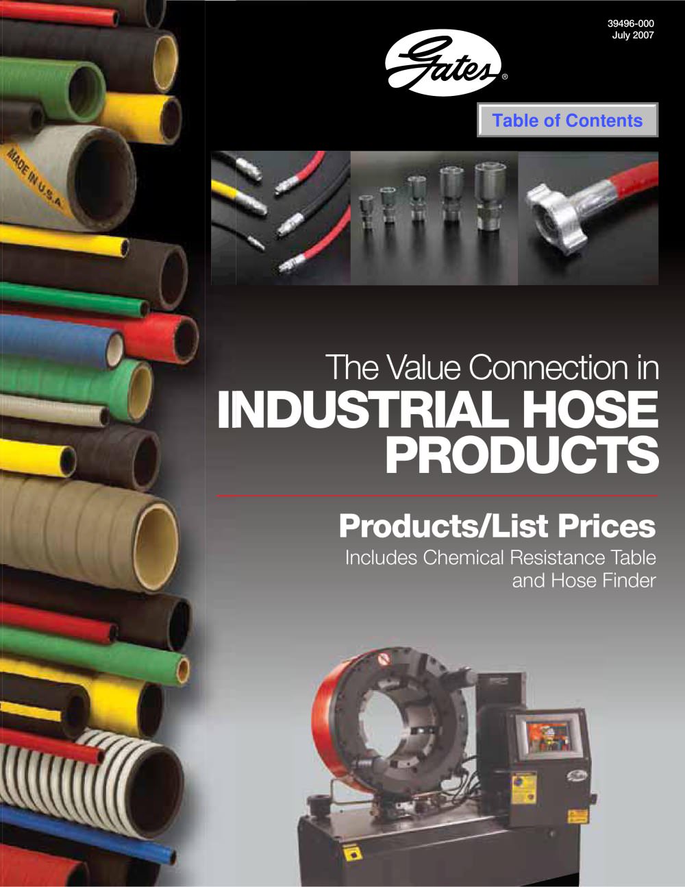 Industrial Hose product catalogue - GATES