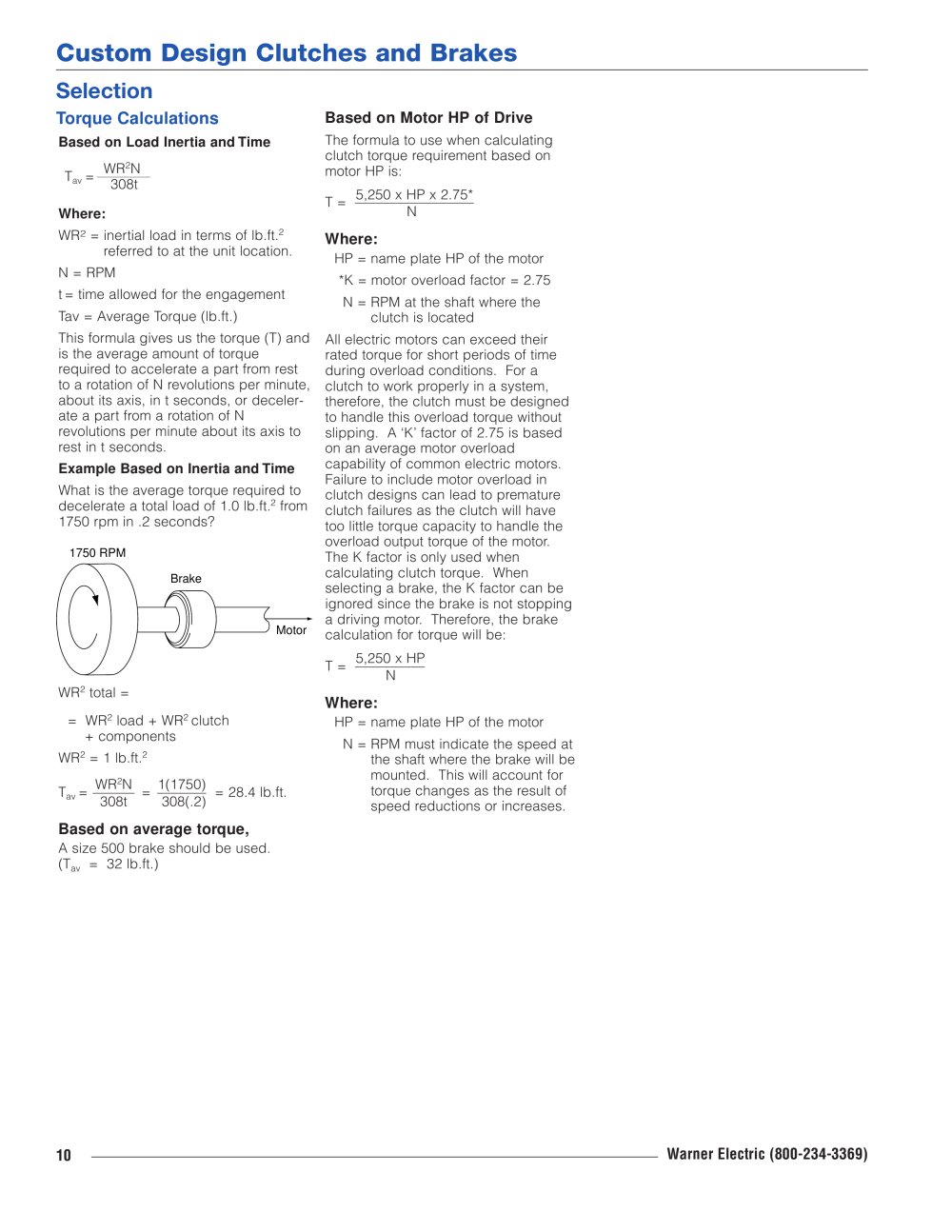 WARNER ELECTRIC - 2505, 14508