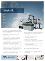 Videojet 4210 Datasheet 