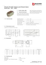 Check valves, size 06 ... 20