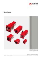 External gear pumps, series AP