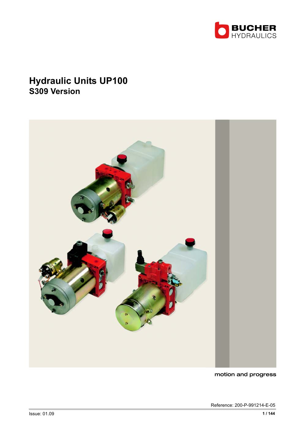 Hydraulic Units UP 100 - BUCHER Hydraulics