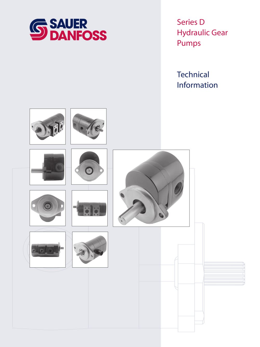 D Series Gear Pumps - SAUER DANFOSS