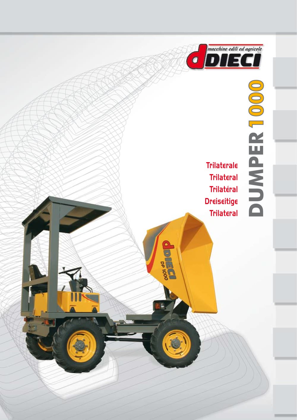 DUMPER 1000/1200 SN with side dump (DE-FR-ES-IT) - DIECI S.r.l.