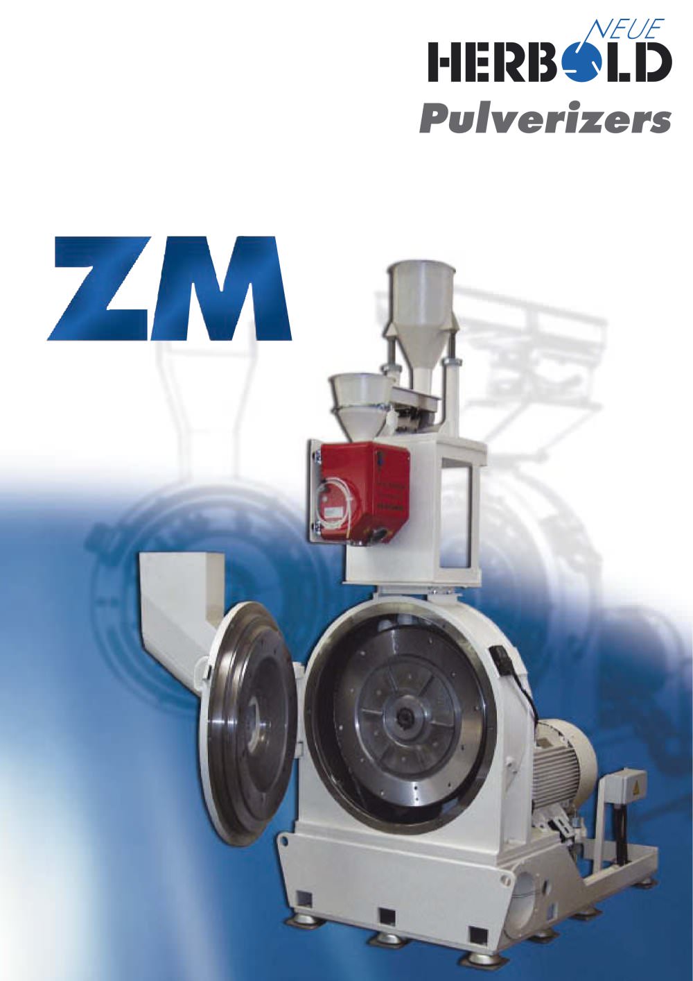Pulverizers / Fine Grinders ZM Series - NEUE HERBOLD Maschinen-u. Anlagenbau GmbH