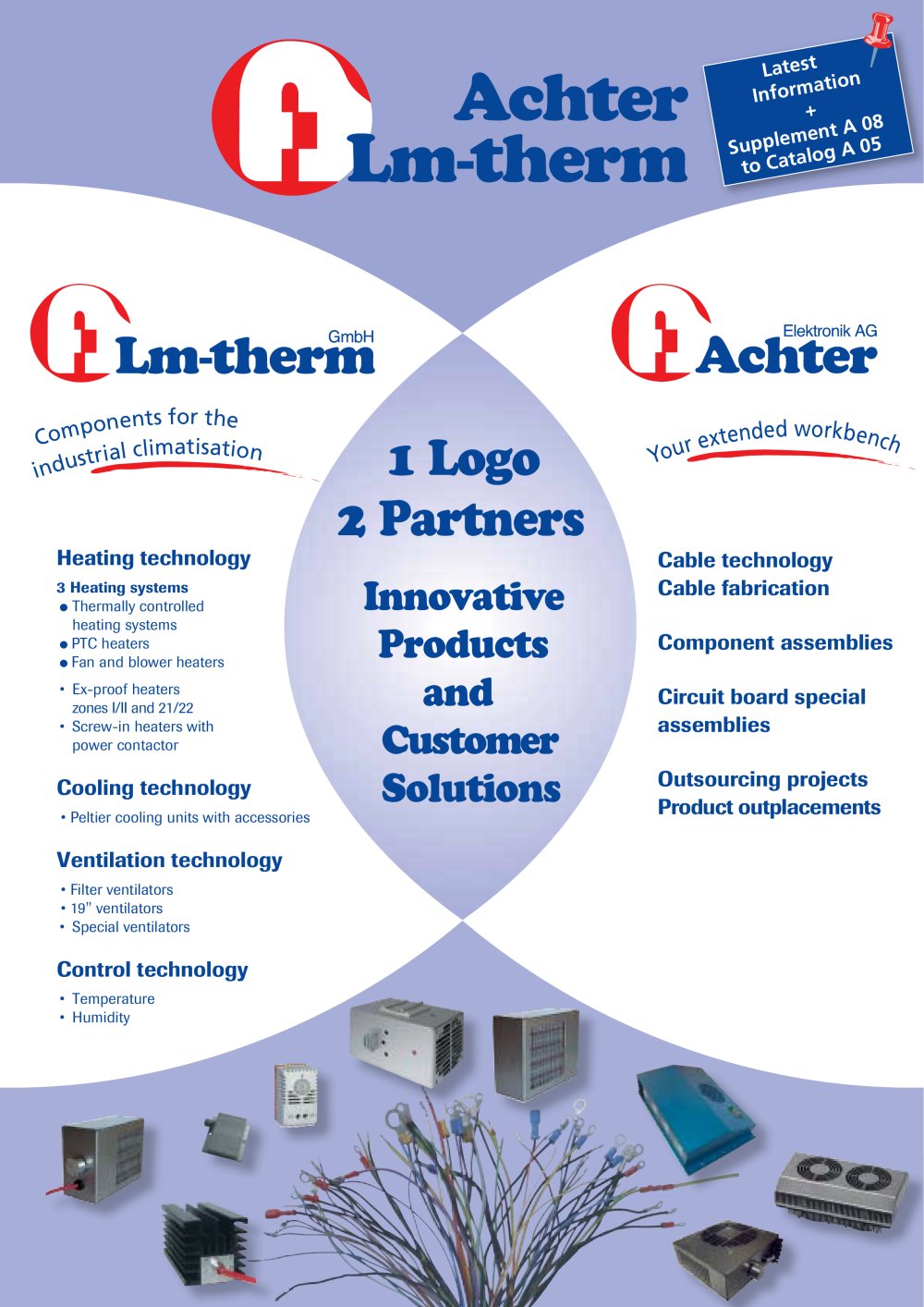 Supplement A08 to Catalog A05 - Lm-therm